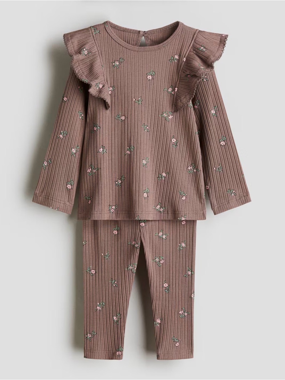 Ribbed H&M Matching Set